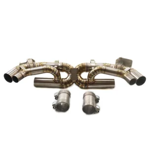 BNB Titaniumz Catback Exhaust for Porsche 911 992 3.0T Valvetronic Titanium