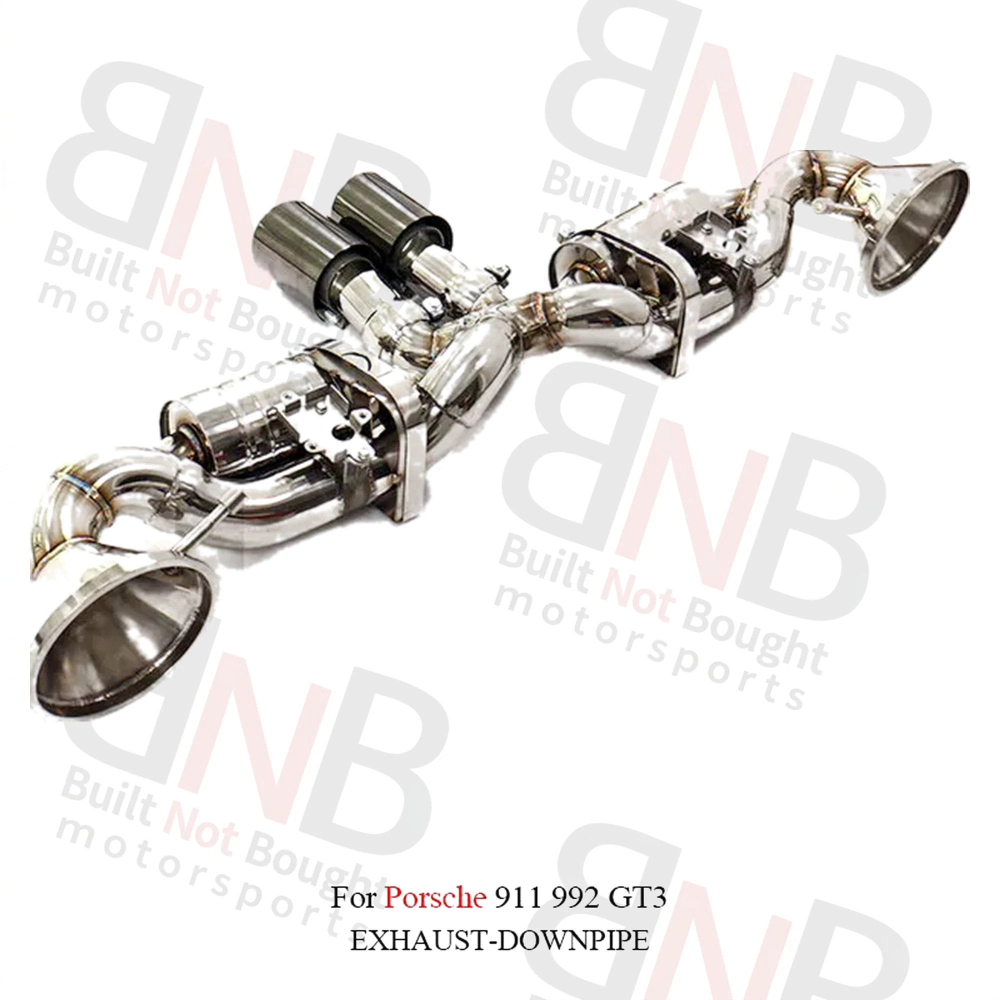 BNB Titaniumz Valved Catback Exhaust System for Porsche 911 992 GT3