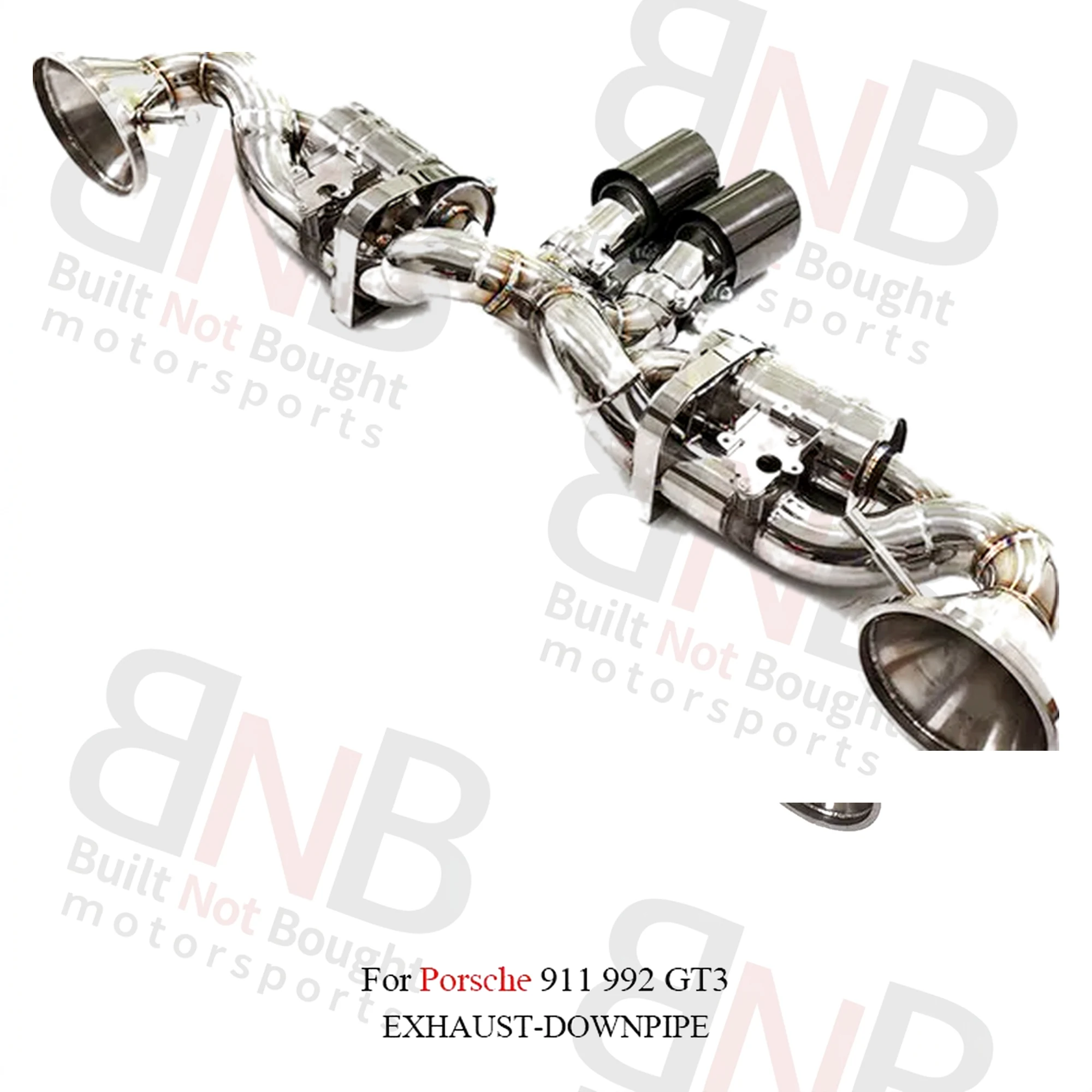 BNB Titaniumz Valved Catback Exhaust System for Porsche 911 992 GT3