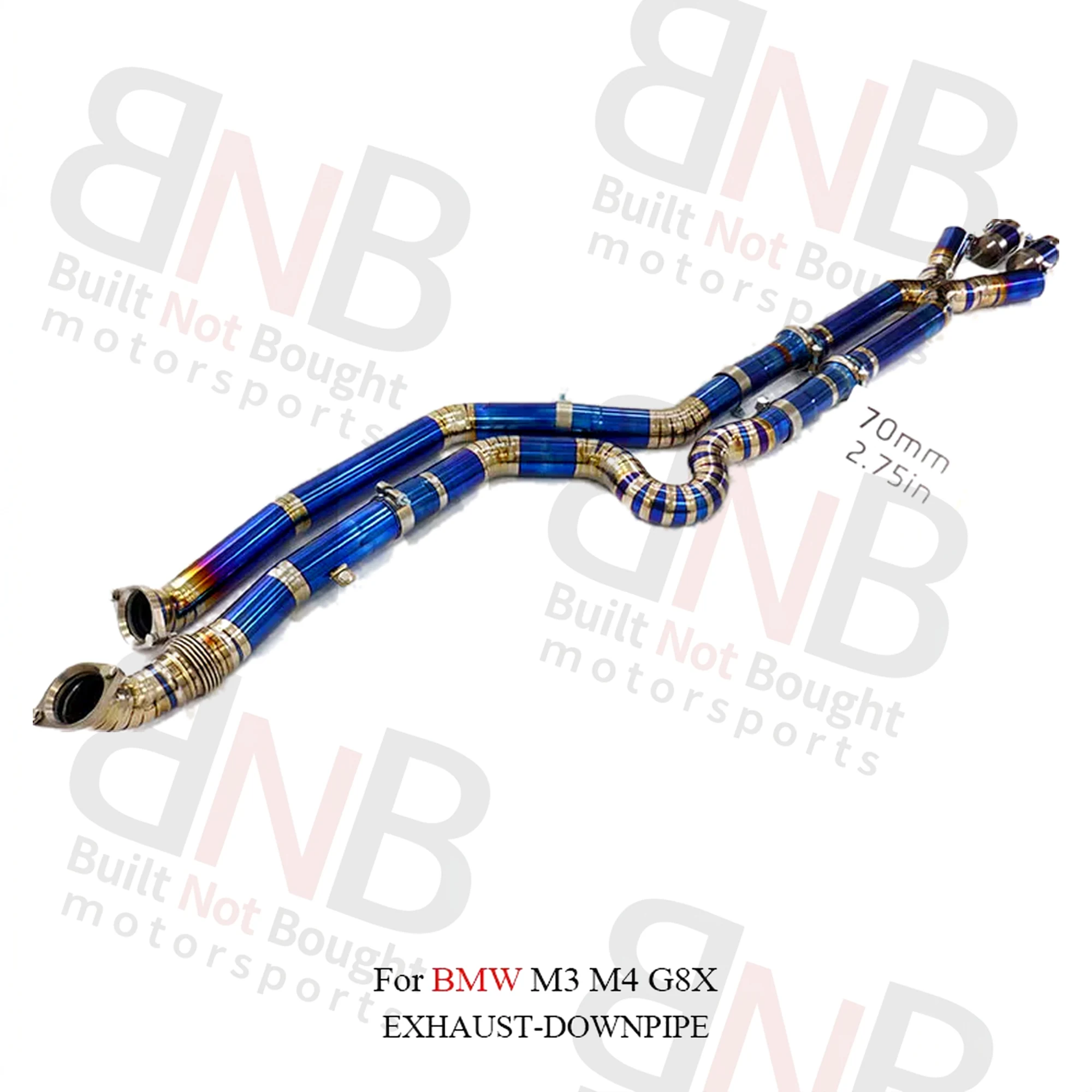 BNB Titaniumz Exhaust Midpipe for BMW M3 M4 G8X
