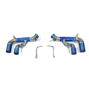 BNB Titaniumz Catback Exhaust Ferrari GTC4Lusso 6.2L Without Valve Blue