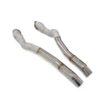 BNB Titaniumz Stainless Steel Downpipe with Heat Shield for Ferrari 812 6.5L