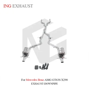 BNB Titaniumz Stainless Steel Catback Valvetronic Exhaust for AMG GT63S X290