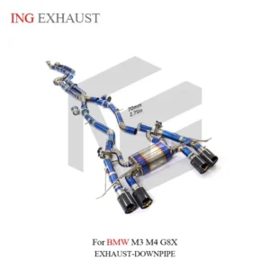 BNB Titaniumz Catback Exhaust System for BMW M3 M4 G80 G82 3.0T