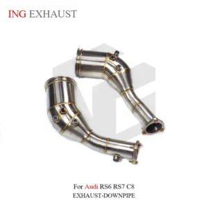 BNB Titaniumz for Audi RS6 RS7 C8 4.0T Downpipe Stainless Steel OPF