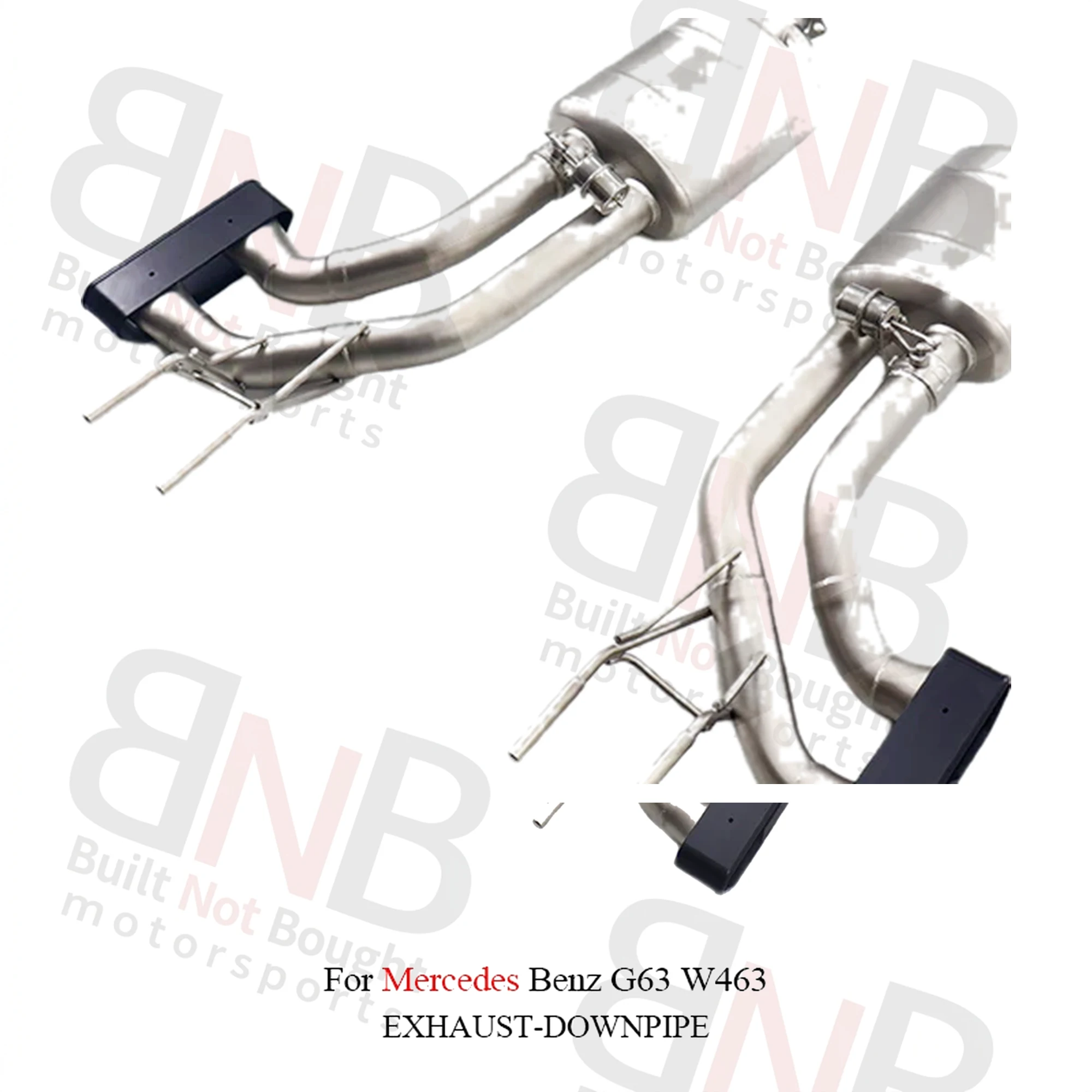 BNB Stainless Steel Catback Exhaust System for Mercedes Benz G63 W463