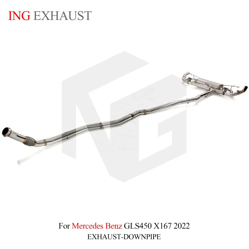 BNB Titaniumz Mercedes-Benz GLS450 X167 Catback Exhaust Valved Muffler
