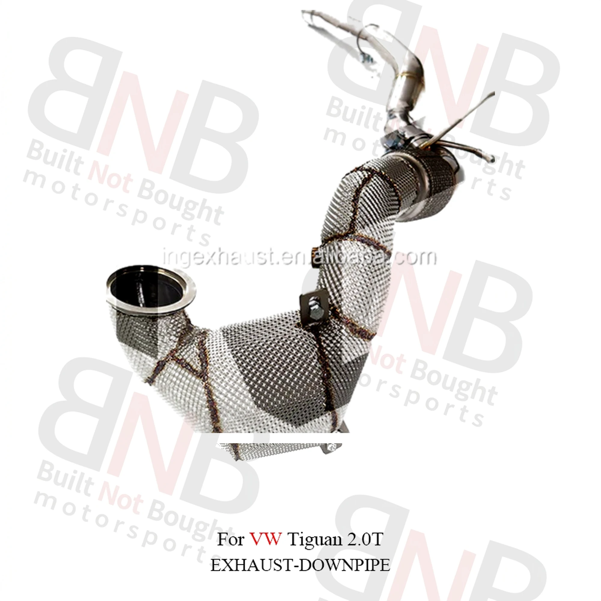 BNB Titaniumz Stainless Steel 304 Downpipe for Volkswagen 1.4T 2.0T
