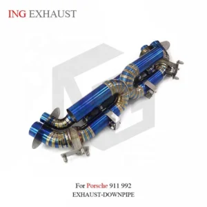 BNB Titaniumz Valve Catback Exhaust System for Porsche 911 992 Titanium Alloy