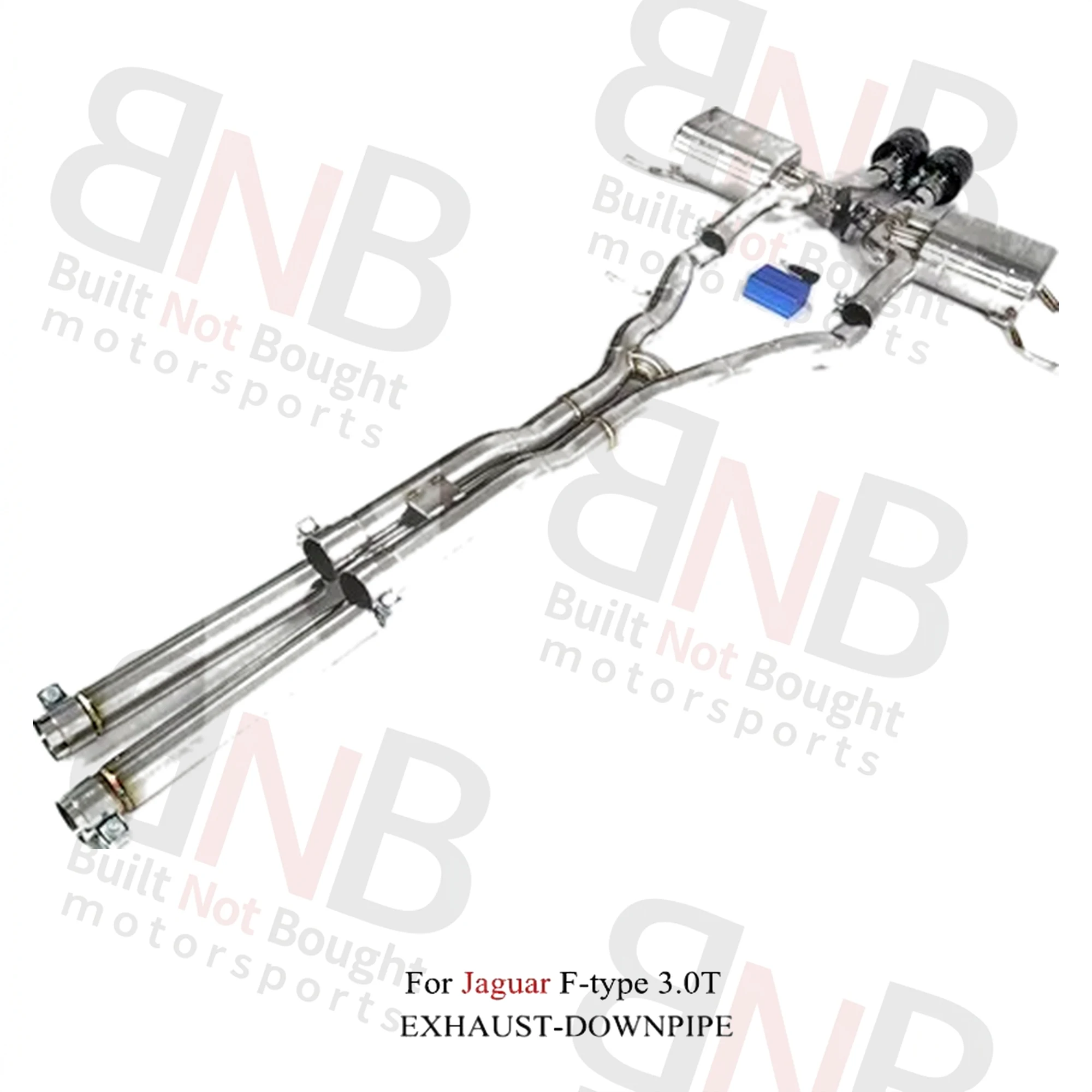BNB Titaniumz Stainless Steel Valvetronic Exhaust for Jaguar F-Type 3.0T