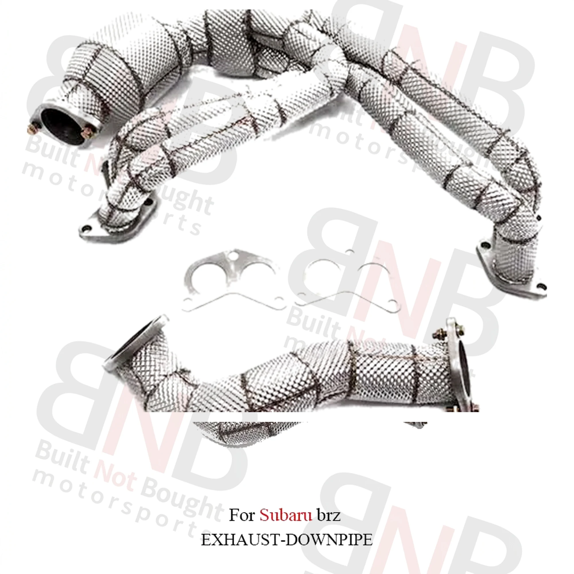 BNB Titaniumz Stainless Steel Exhaust Downpipe for Subaru BRZ
