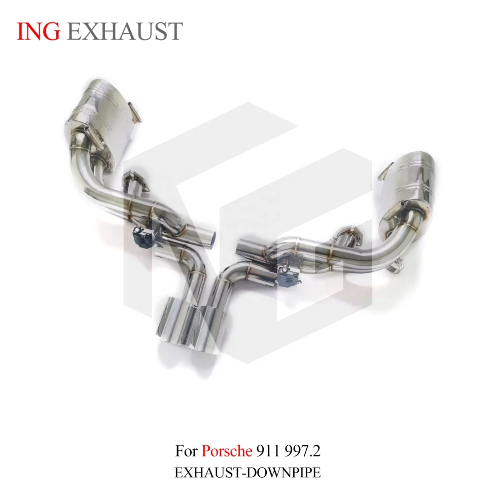 BNB Titaniumz High-Flow Valvetronic Cat-Back Exhaust for Porsche 911 997.2
