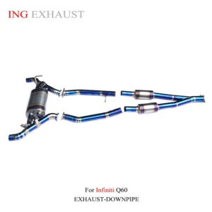 BNB Titaniumz Infiniti Q50 Q60 Q70 3.0T Catback Exhaust Valve