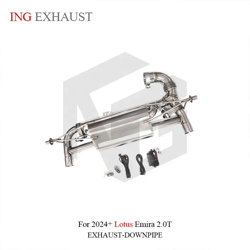 BNB Titaniumz Valved Exhaust Catback Lotus Emira 2.0T 120x50x40cm Silvery