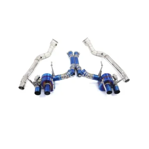 BNB Titaniumz Full Set Exhaust System Catback Downpipe for Ferrari 812