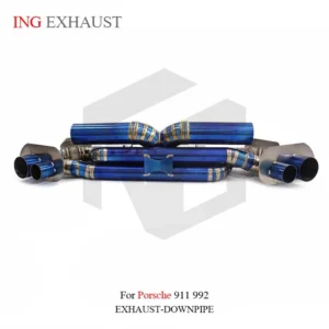 BNB Titaniumz Exhaust System OEM Valved Catback for Porsche 911 992