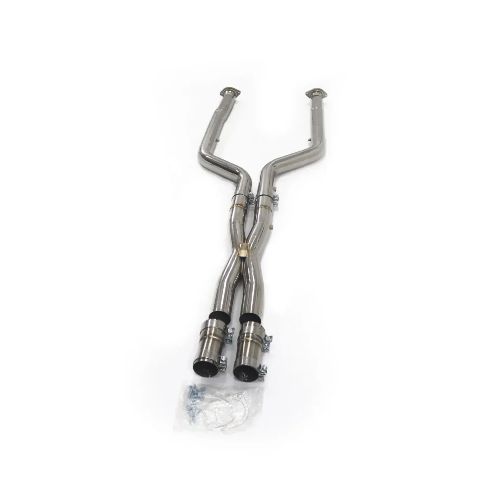 BNB Titaniumz Stainless Steel Exhaust Midpipe for BMW X5M/X6M F95/F96 2024 LCI