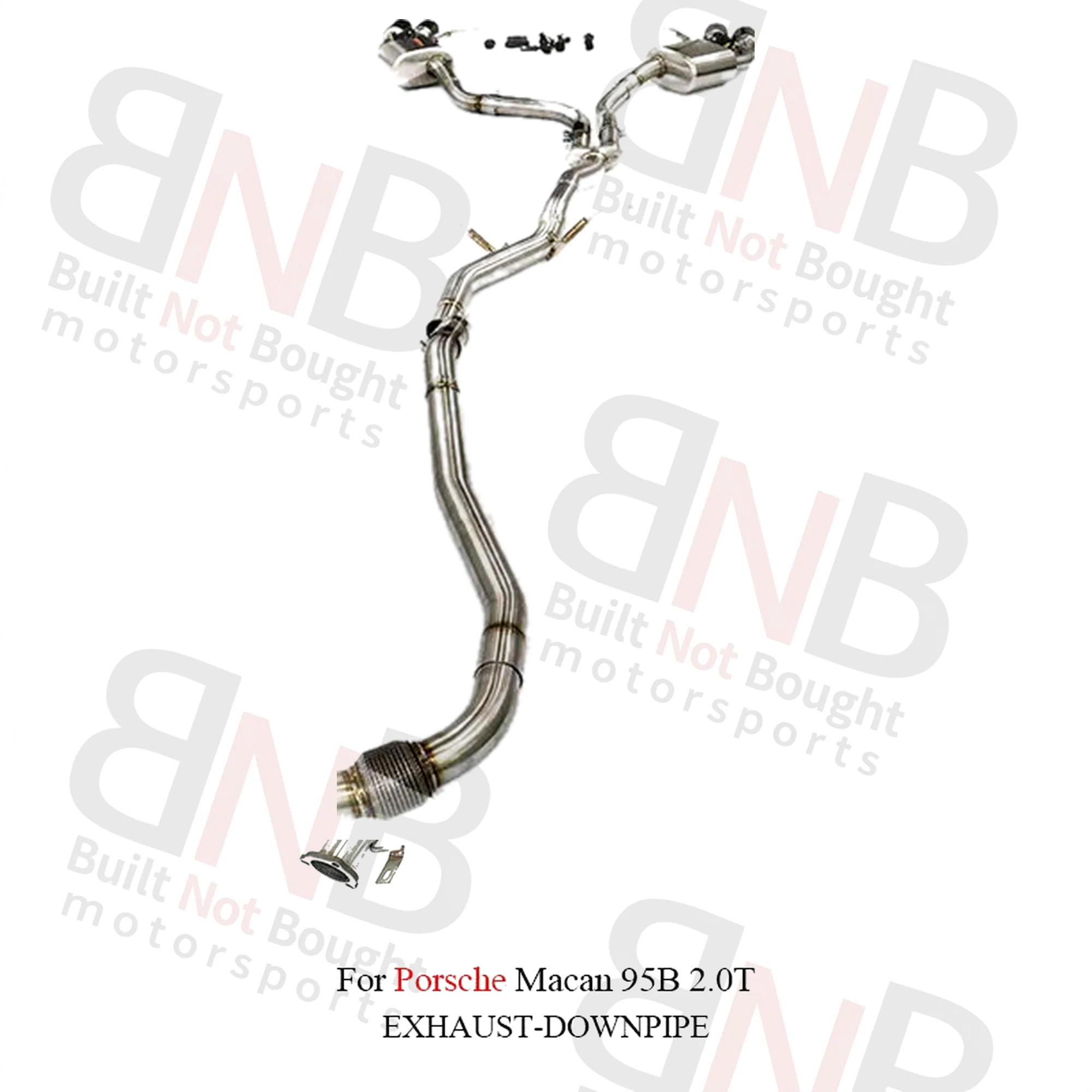 BNB Stainless Steel Exhaust System for Porsche Macan 95B 2.0T