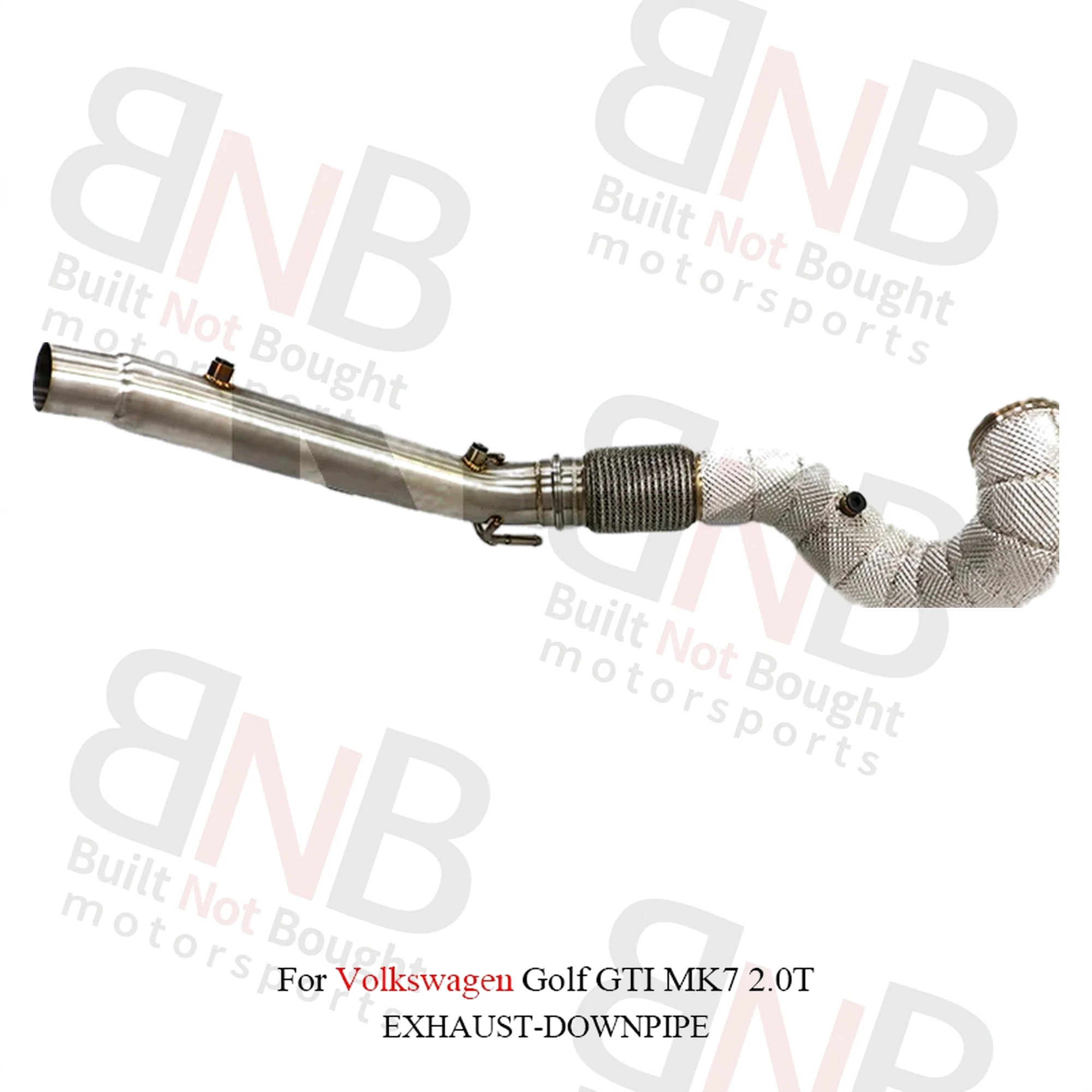 BNB Titaniumz Stainless Steel Exhaust Downpipe for VW Golf GTI MK7 2.0T