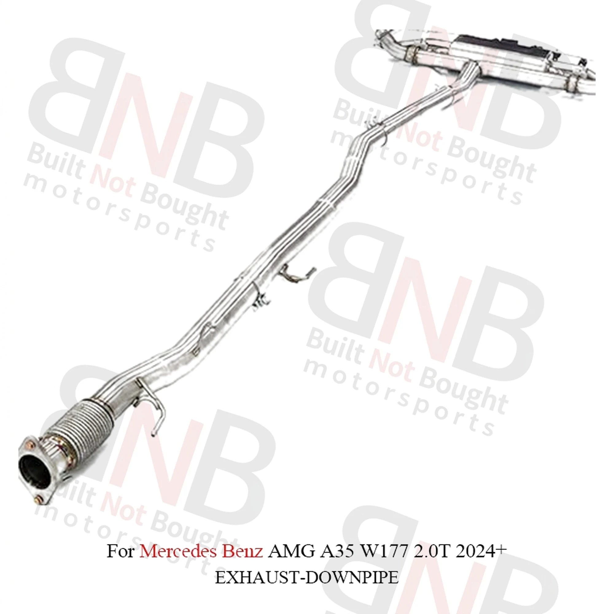 BNB Titaniumz Stainless Steel Exhaust for Mercedes AMG A35 W177 2.0T 2024+