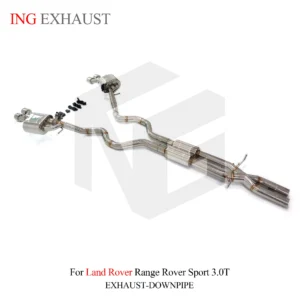 BNB Titaniumz Stainless Steel Performance Catback Exhaust System for Land Rover Range Rover Sport L320 L322 3.0T