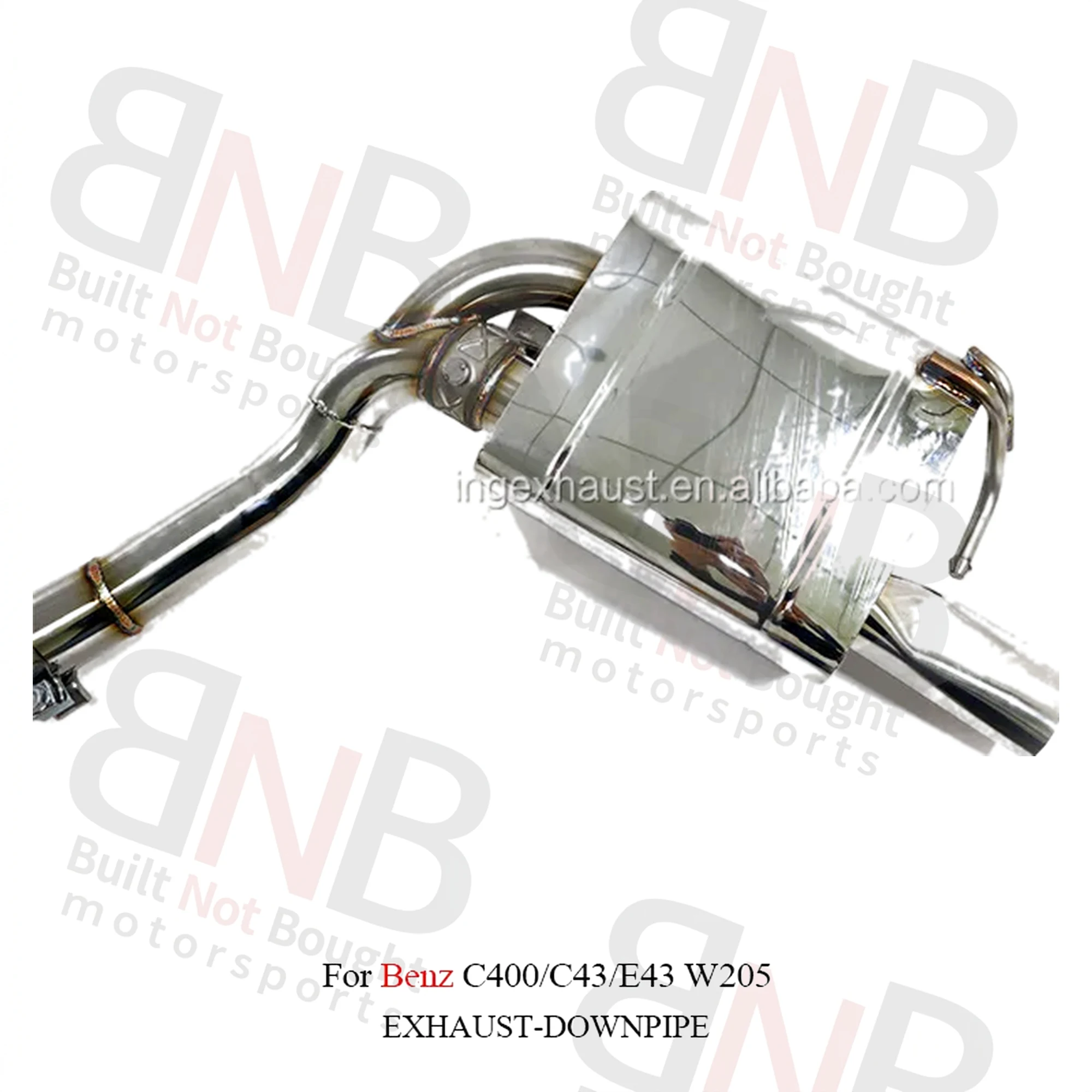 BNB Titaniumz Steel Catback Exhaust for 2019+ Benz AMG C43 E43 3.0T