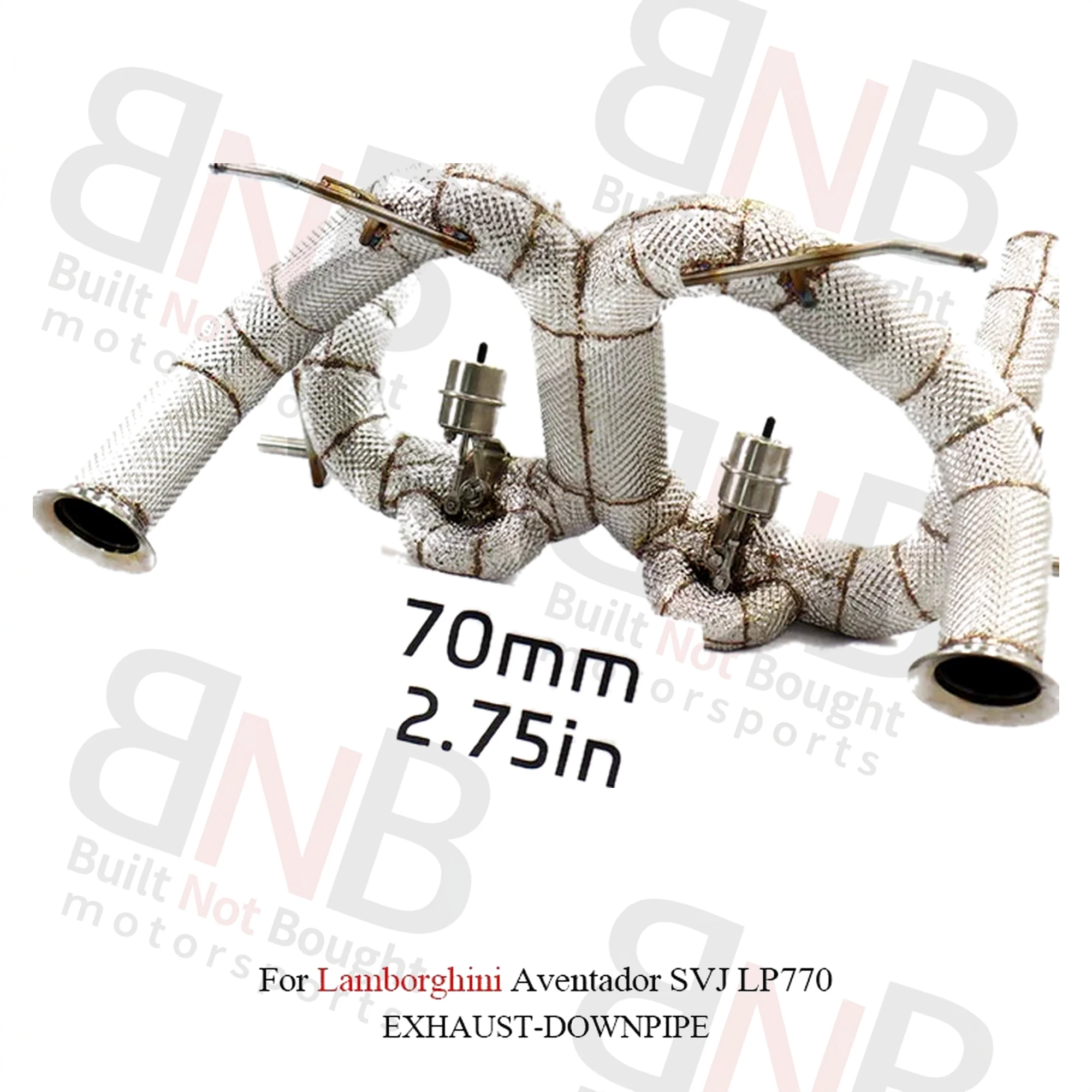 BNB Titaniumz Valved Exhaust Catback for Lamborghini Aventador SVJ LP770