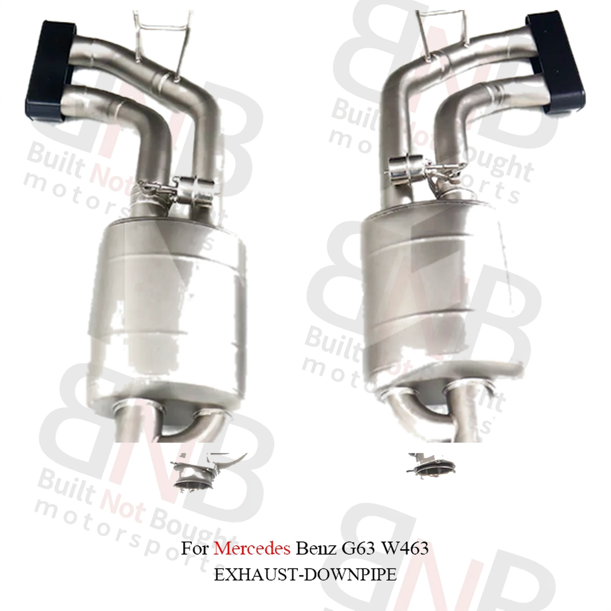 BNB Stainless Steel Catback Exhaust System for Mercedes Benz G63 W463