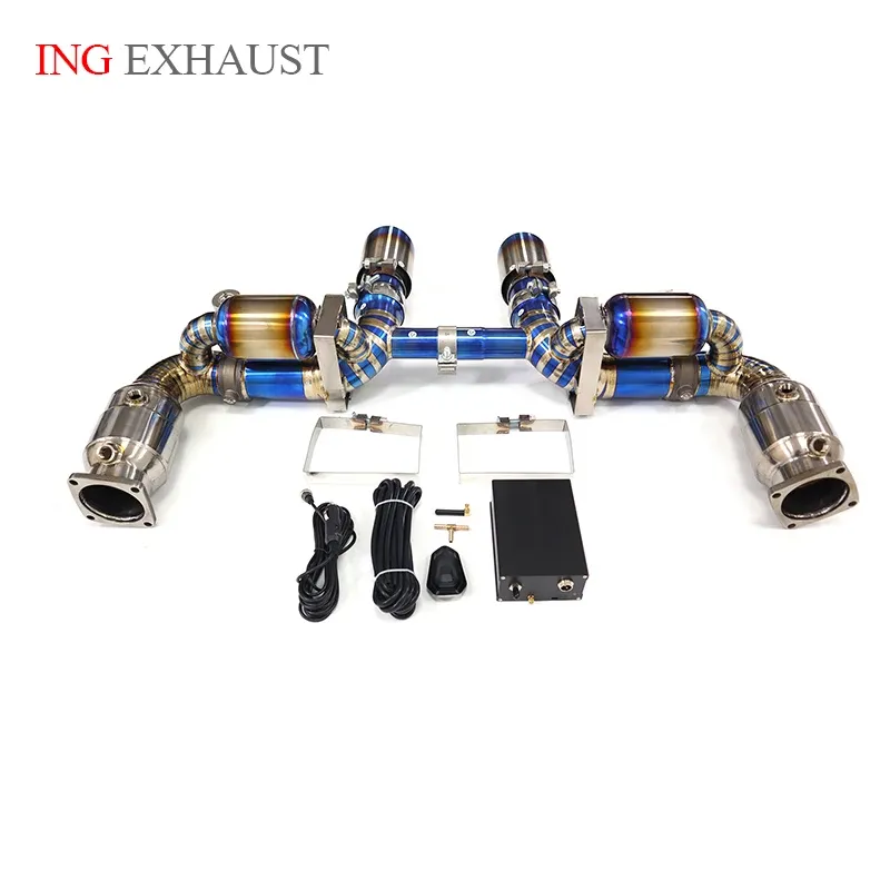 BNB Titaniumz Performance Exhaust System for Porsche 911 991.2 GT3