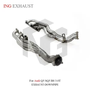 BNB Titaniumz Heat-Shielded Stainless Steel Exhaust Headers for Audi Q5/SQ5 B8 3.0T