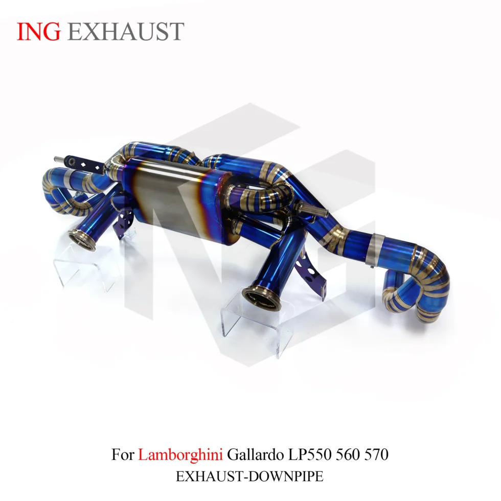 BNB Titaniumz Valvetronic Catback Exhaust System for Lamborghini Gallardo LP550 LP560 LP570