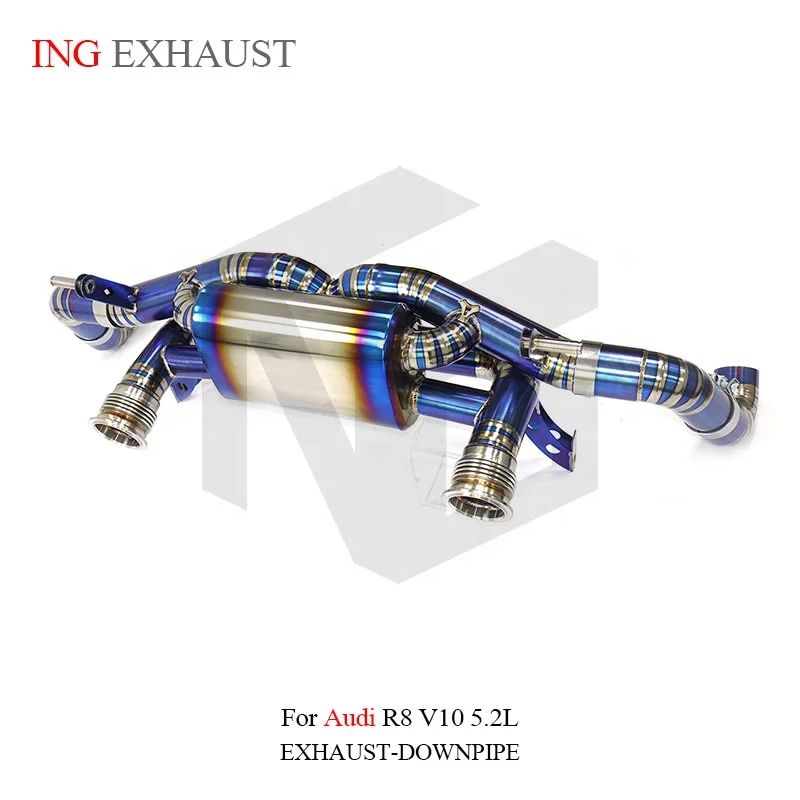 BNB Titaniumz Exhaust Catback For Audi R8 V10 5.2L With Valve Muffler