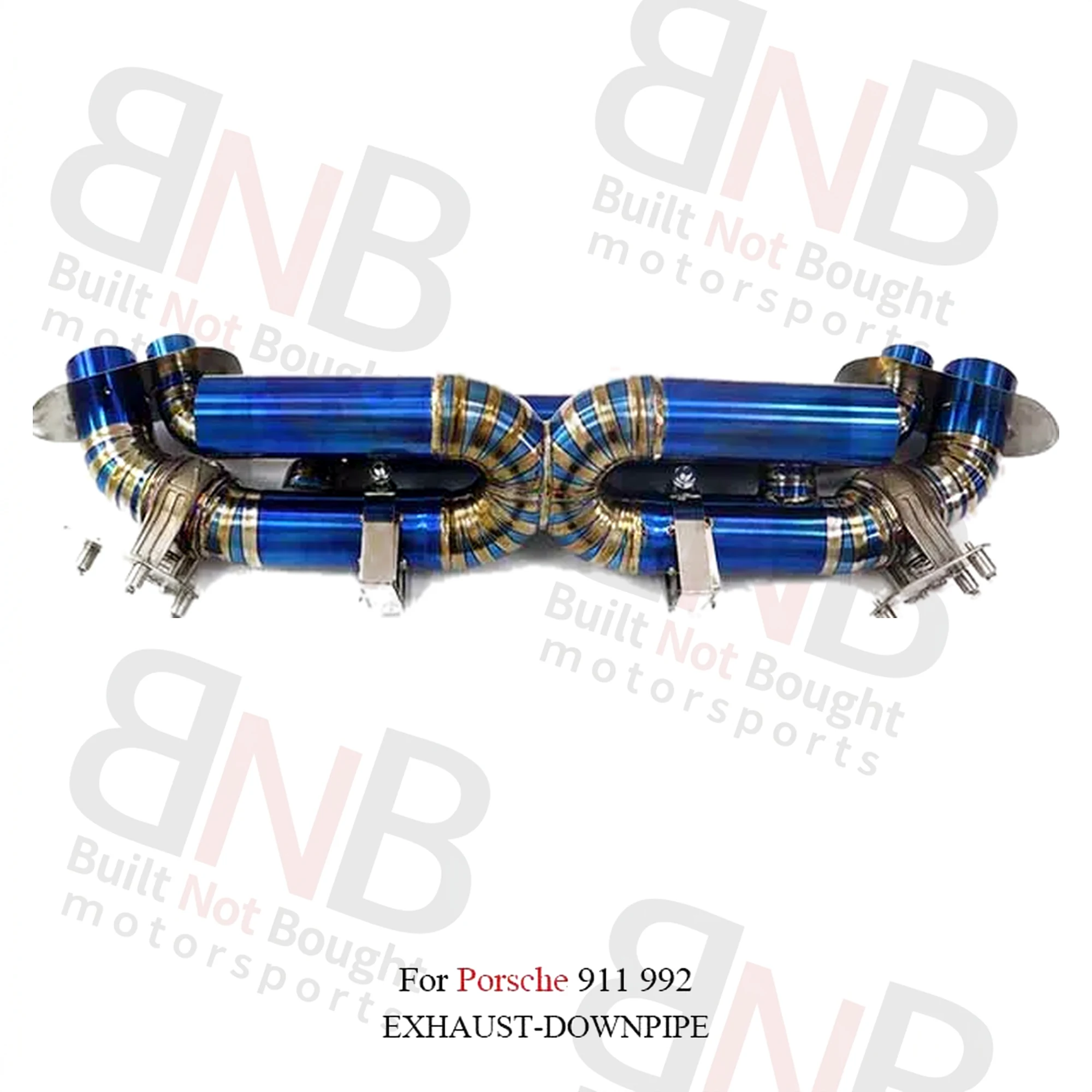 BNB Titaniumz Exhaust System OEM Valved Catback for Porsche 911 992