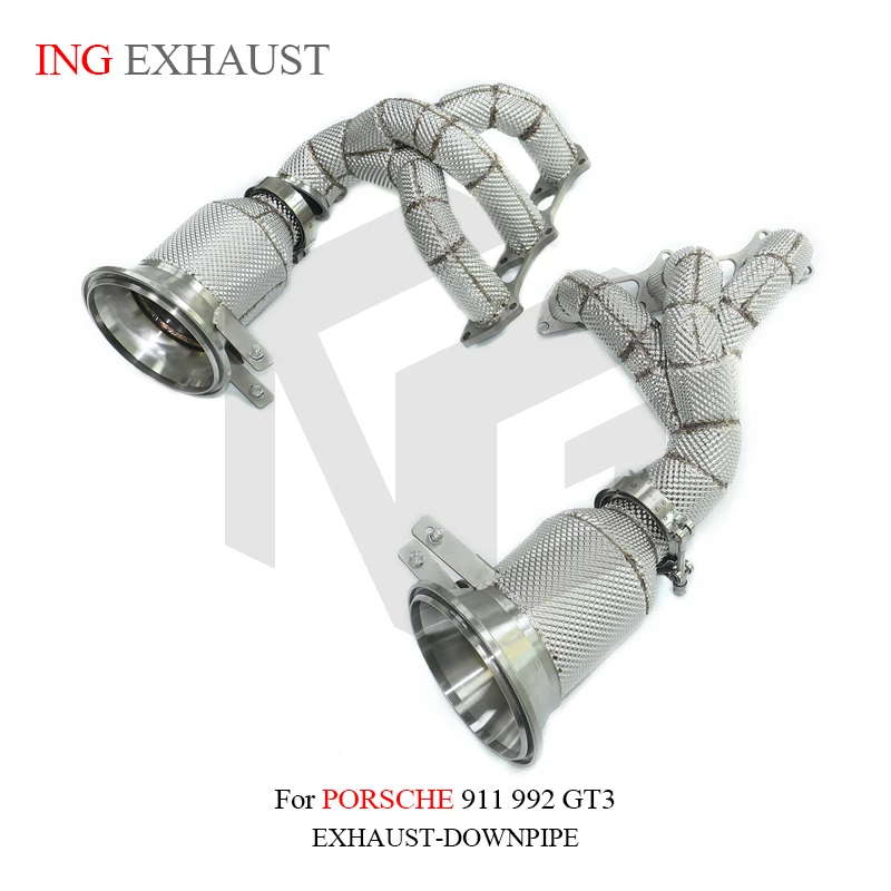 BNB Titaniumz Stainless Steel Exhaust Headers for Porsche 911 992 GT3