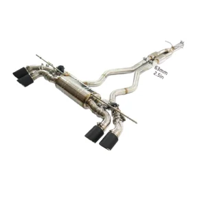 BNB Titaniumz Catback Exhaust for Land Rover Defender P400 3.0T 120x50x40cm Silver