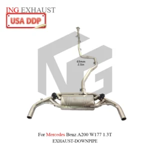 BNB BNB Titaniumz Valvetronic Exhaust Catback for Mercedes A200 W177 1.3T