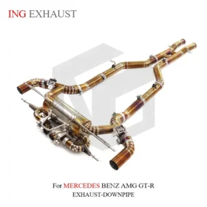 BNB Titaniumz Titanium Valvetronic Exhaust System for Mercedes Benz AMG GT-R