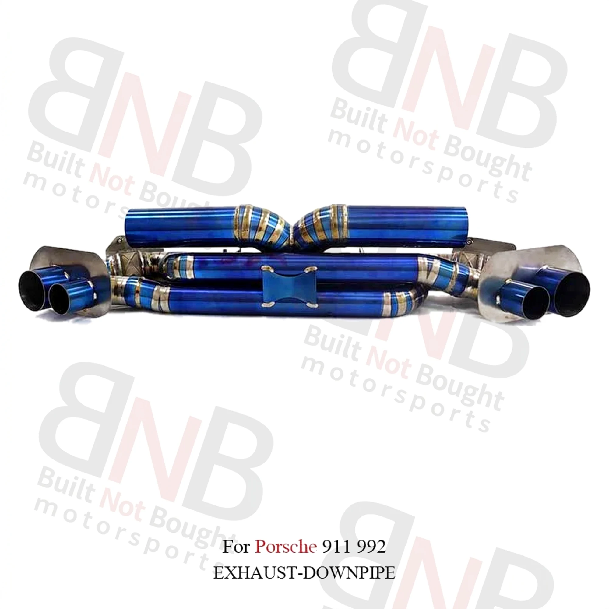 BNB Titaniumz Valve Catback Exhaust System for Porsche 911 992 Titanium Alloy