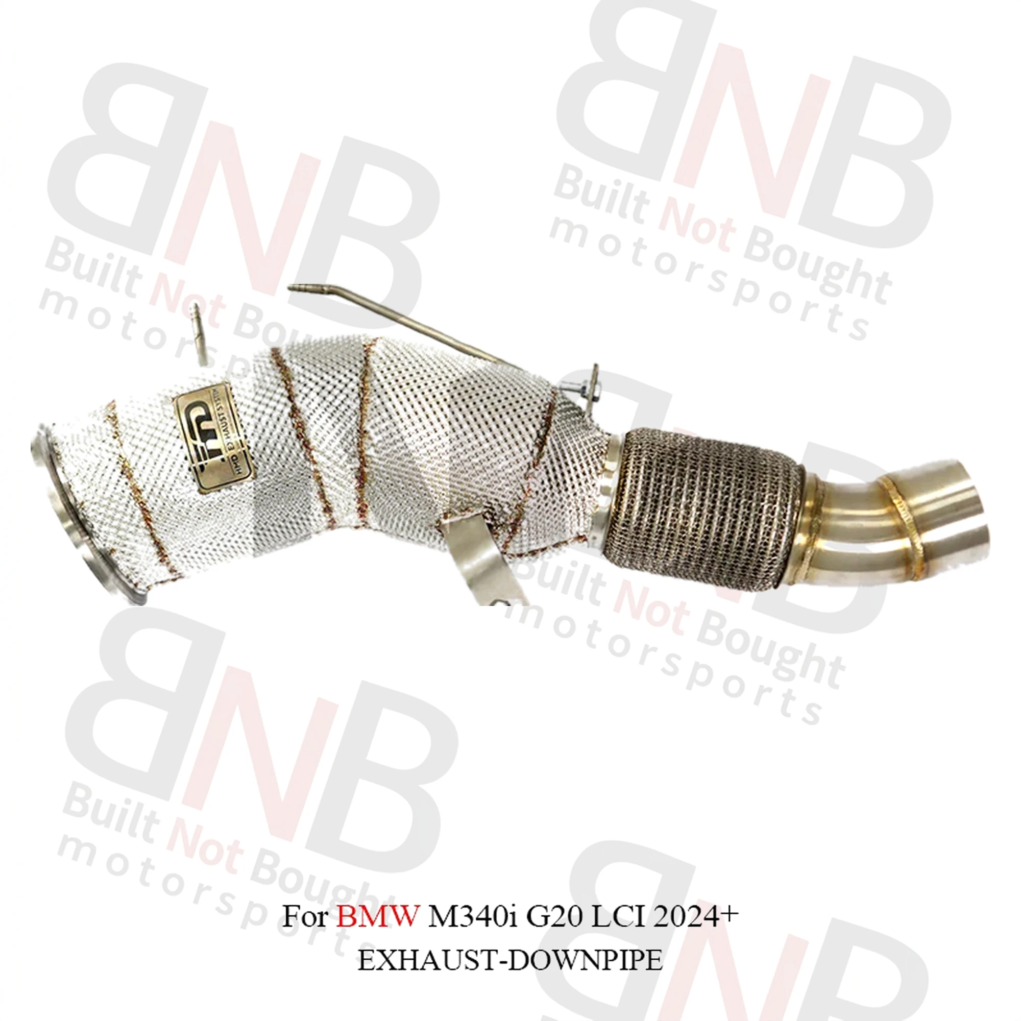 BNB Titaniumz BMW M340i G20 LCI 2024+ OPF Downpipe Exhaust Stainless Steel Silvery