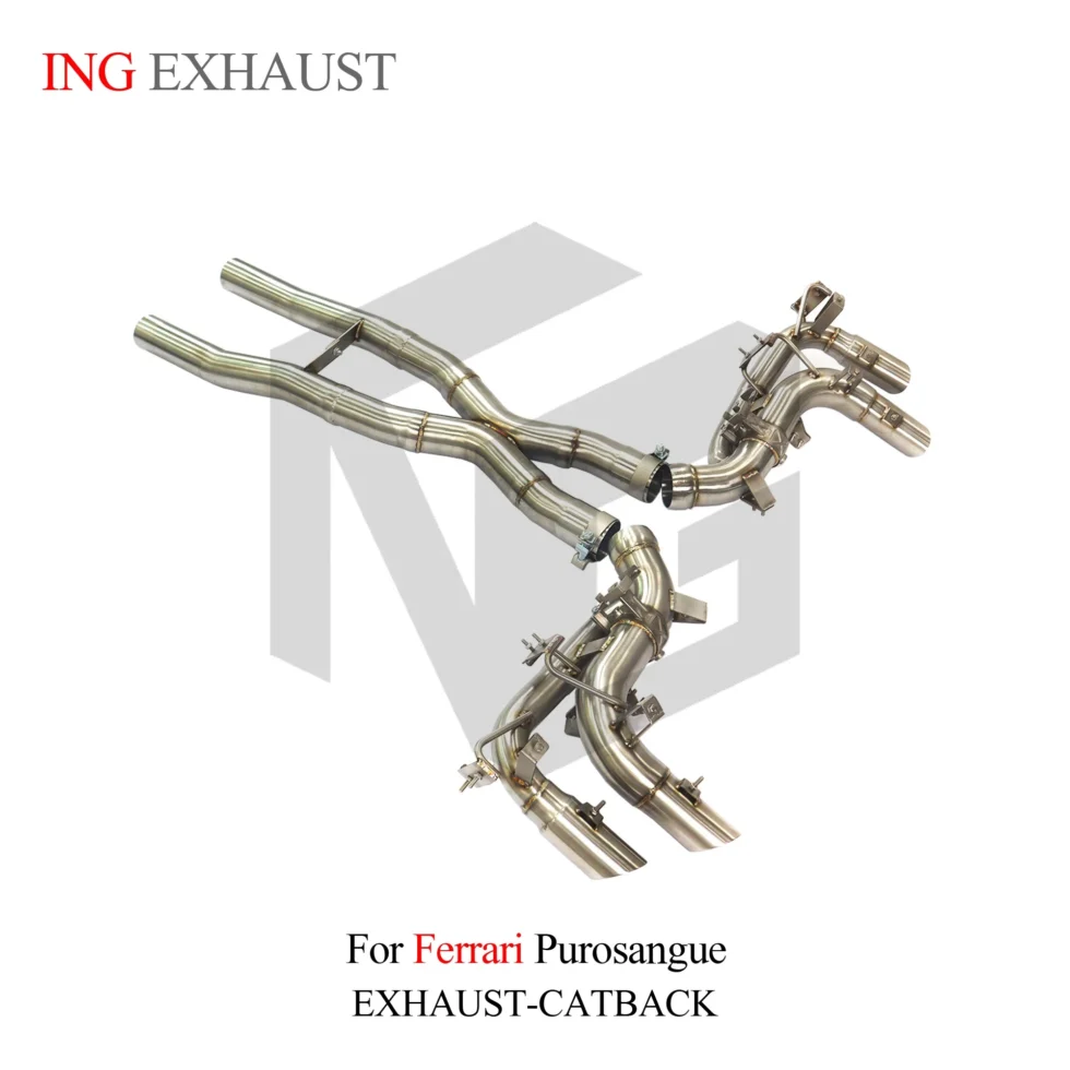 BNB Titaniumz Ferrari Purosangue 6.5L Catback Exhaust System