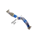 BNB Titaniumz Titanium Front Pipe Exhaust Honda Civic Type-R FL5 Blue