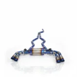 BNB Titaniumz Valvetronic Cat-Back Exhaust System BMW 440i G22 Blue