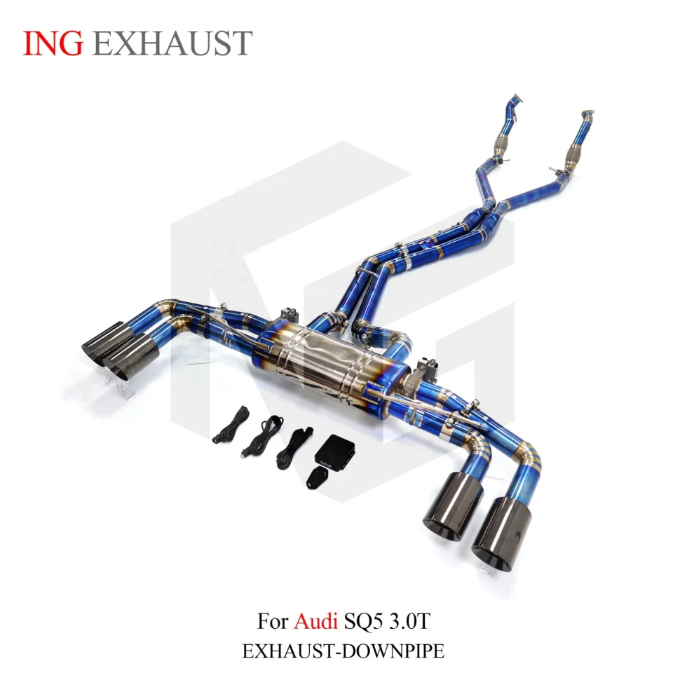 BNB Titaniumz for Audi SQ5 3.0T Catback Front Pipe Exhaust With Valve