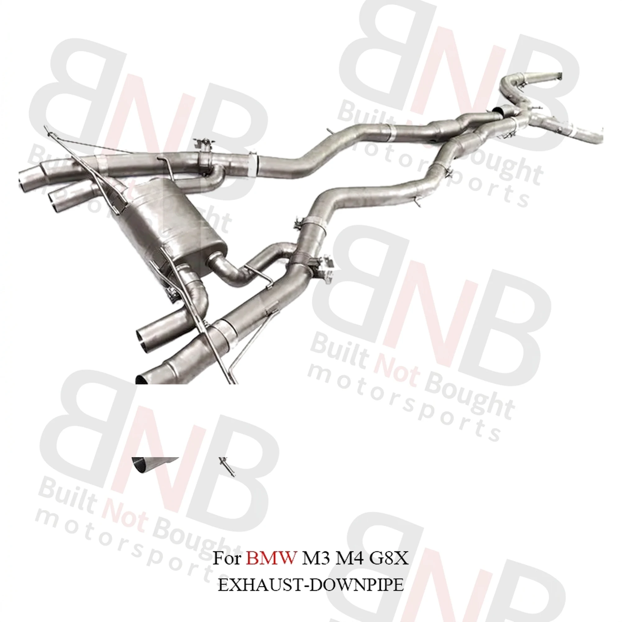 BNB Valvetronic Exhaust System for BMW M3 M4 G8X Stainless Steel