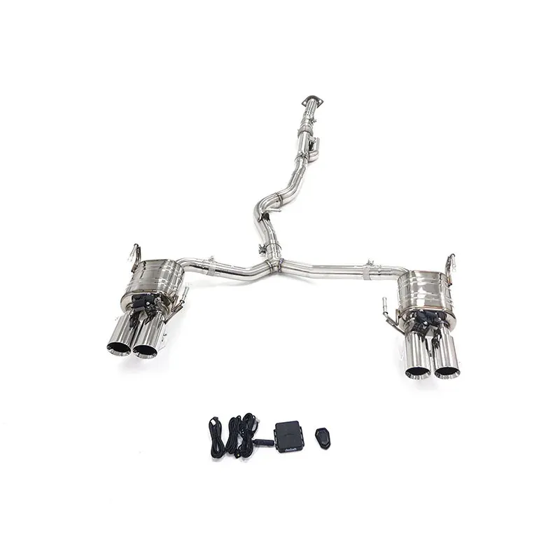 BNB Titaniumz Catback Exhaust for Subaru WRX 2.4T 2024+ Stainless Steel