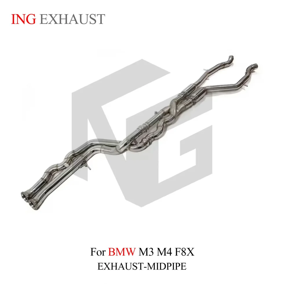 BNB BMW M3 M4 F8X Stainless Steel Midpipe With Z-Pipe