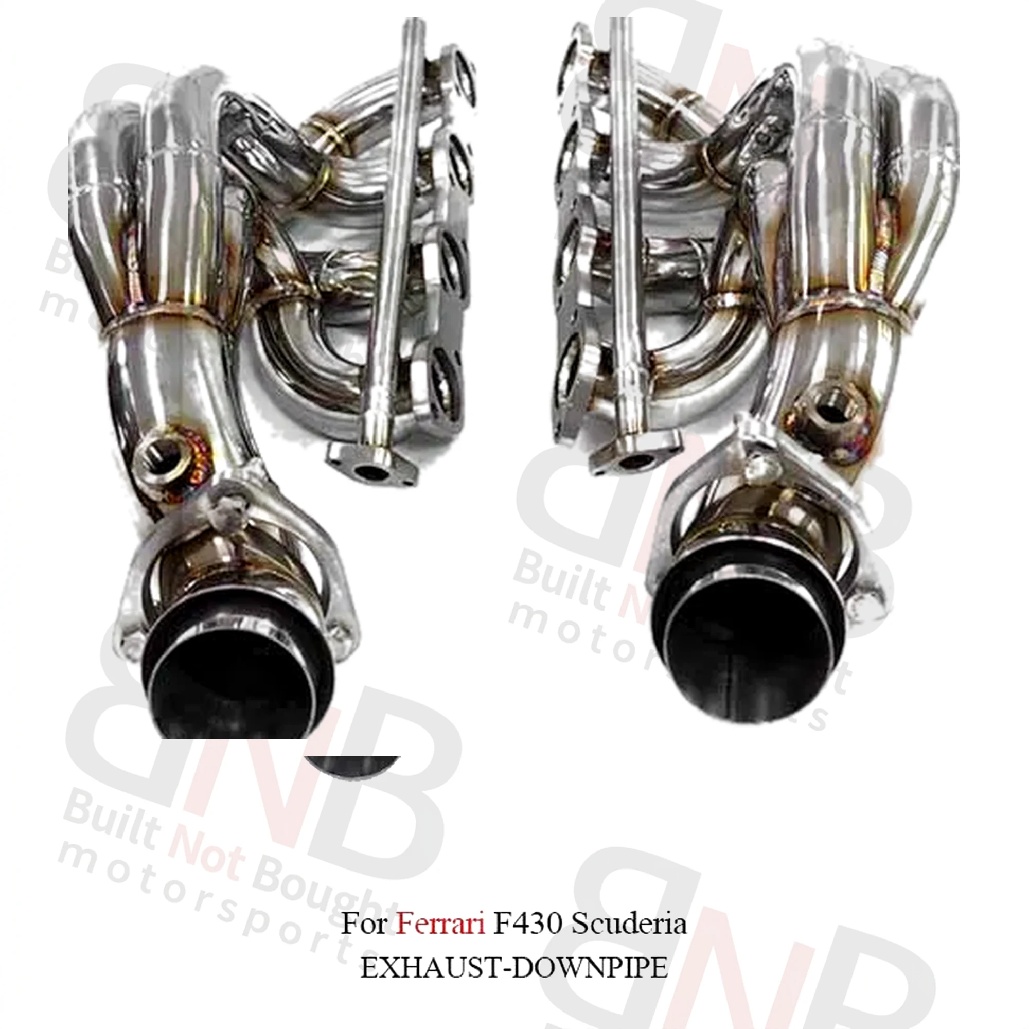 BNB Ferrari F430 Scuderia Exhaust System Stainless Steel 2005-2009