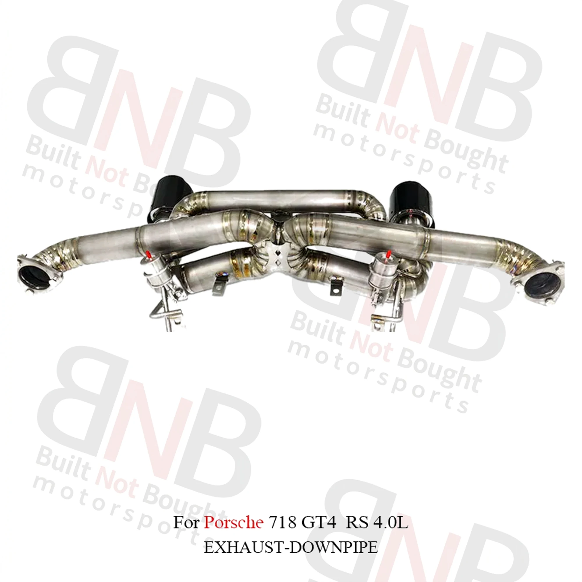 BNB Titaniumz Porsche 718 GT4 RS Catback Exhaust System Titanium Alloy