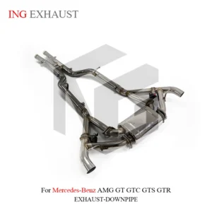BNB Titaniumz Stainless Steel Valvetronic Catback Exhaust for Mercedes AMG GT