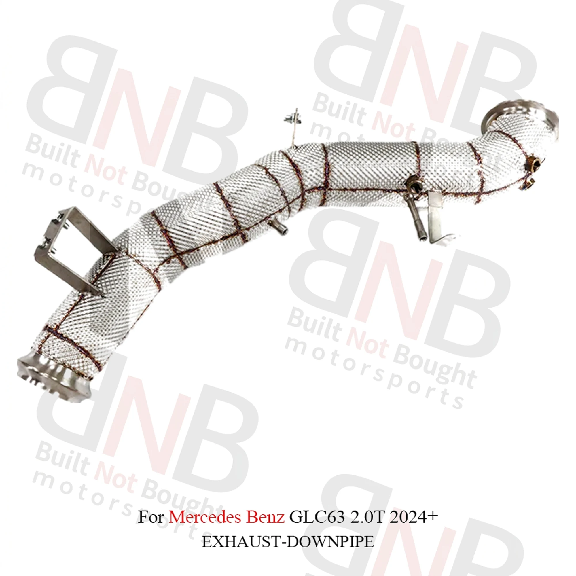 BNB Titaniumz Stainless Steel Exhaust Downpipe for Mercedes Benz GLC63 2.0T 2024+